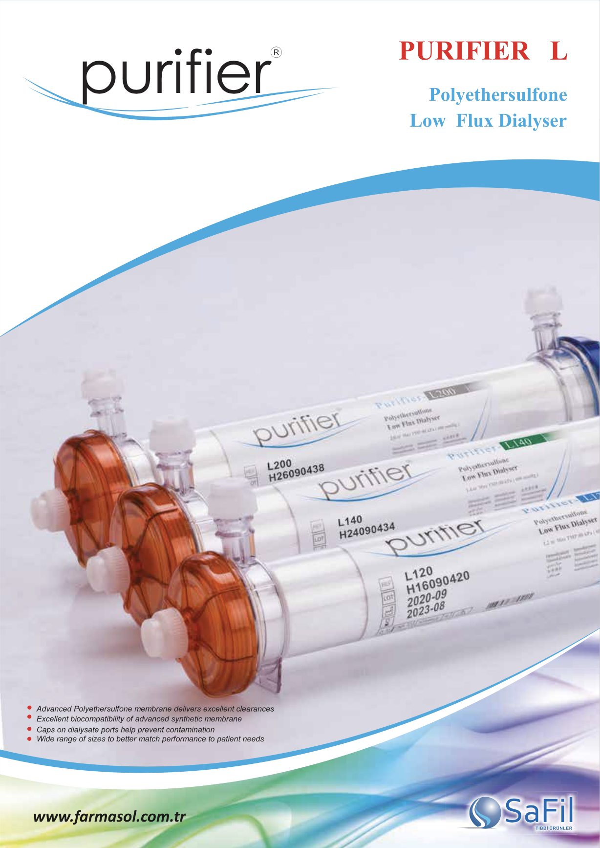 Purifier Low-Flux Dialyzer Brochure